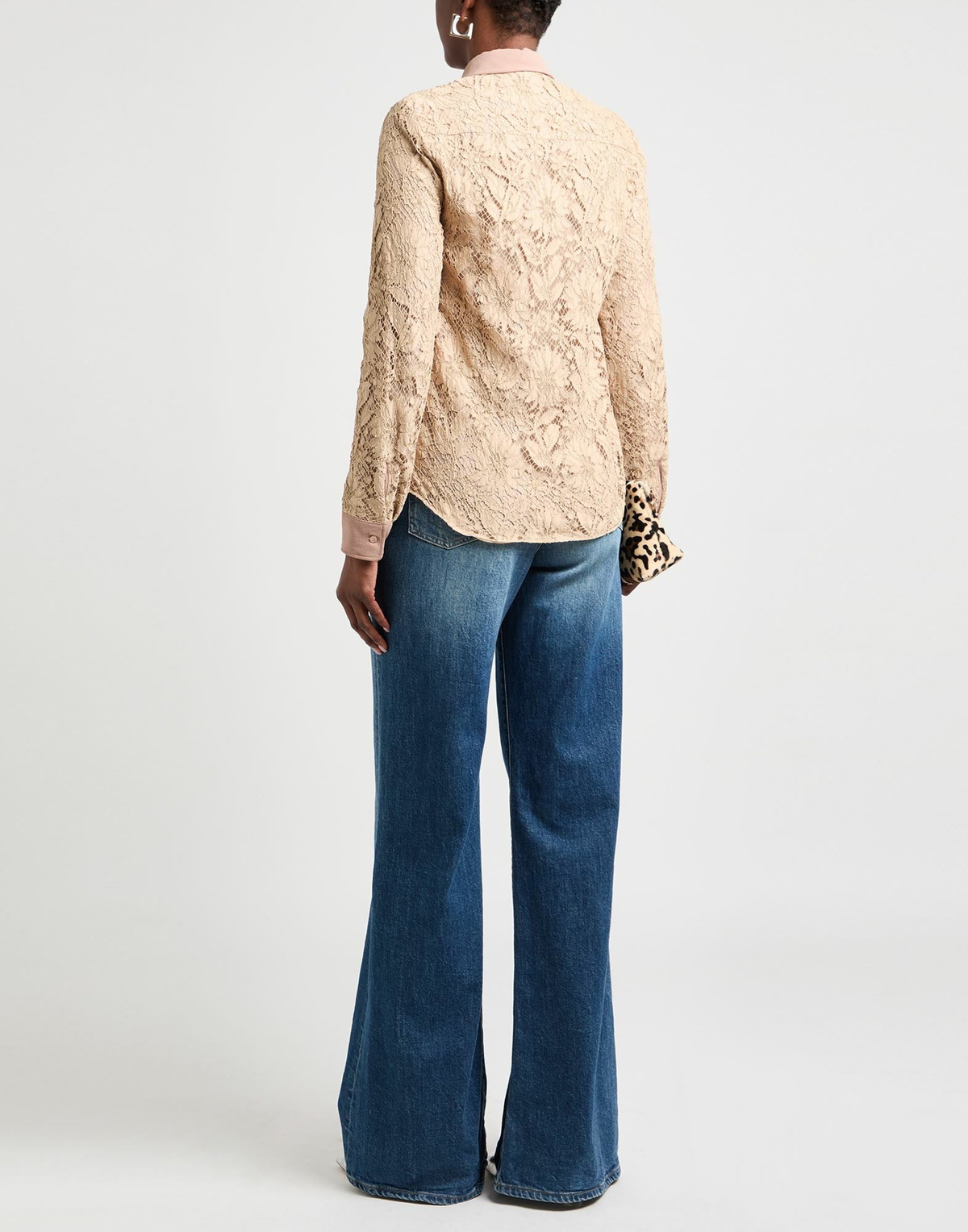 Rochas Womens Shirt in Beige