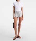 Gucci Interlocking G silk jacquard shorts