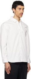 POST ARCHIVE FACTION (PAF) White Trimmed A Shirt