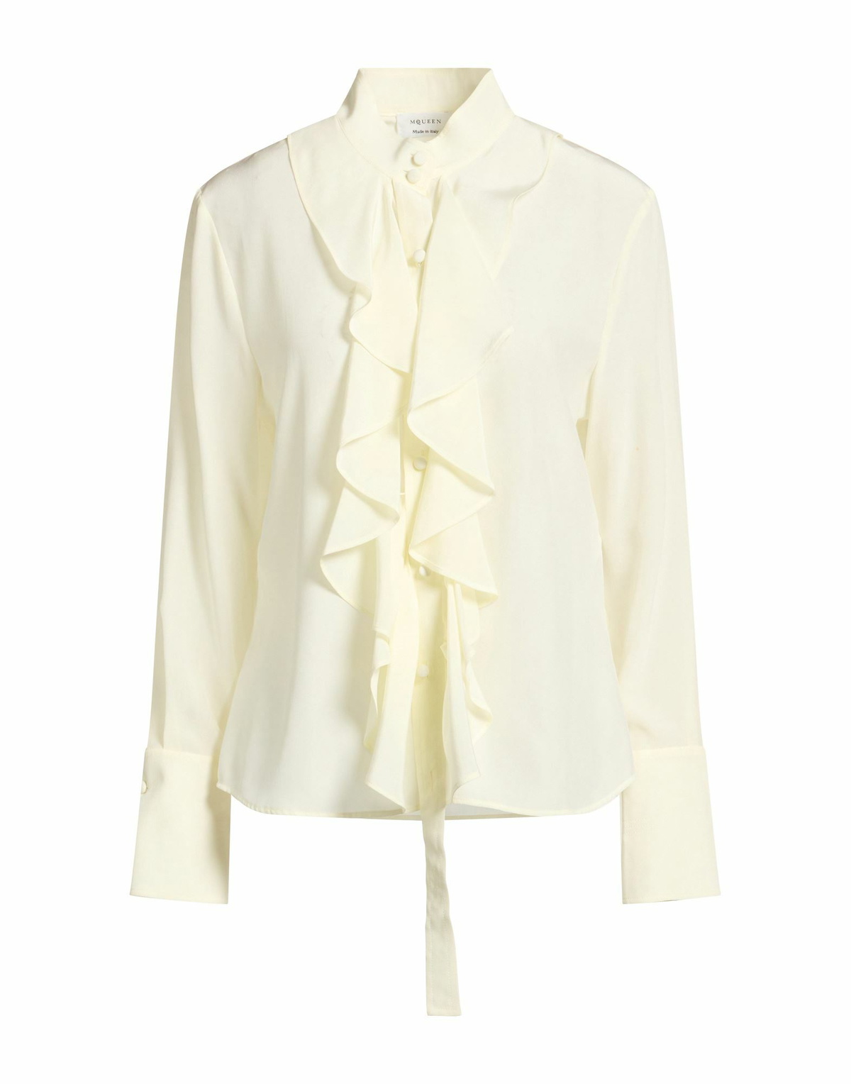 Mcqueen Womens Shirt Pastel in Yellow