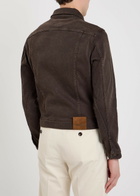 Tom Ford Patch Pocket Denim Jacket Brown