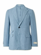 Massimo Alba - Catch2 Linen Suit Jacket - Blue