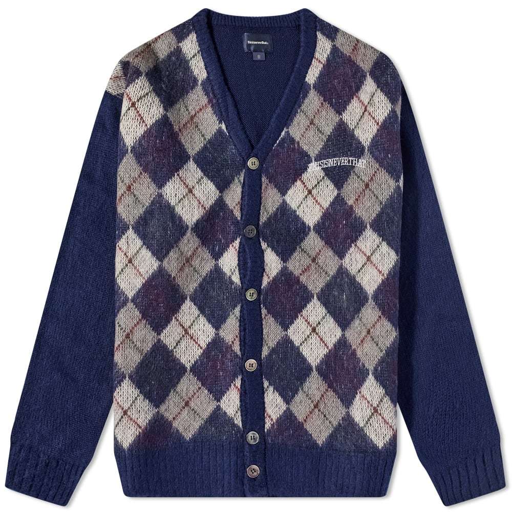 Photo: thisisneverthat Argyle Cardigan