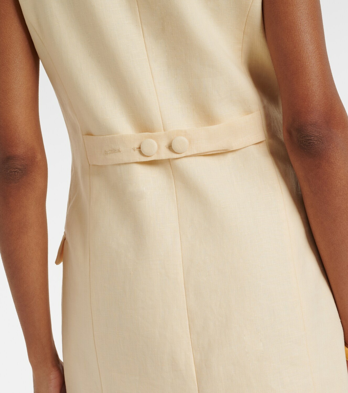 Faithfull Jane linen minidress