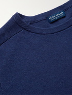 PETER MILLAR - Crown Slim-Fit Pima Cotton-Blend Sweater - Blue