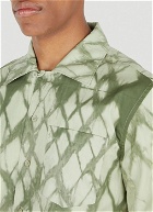 Shibori Safari Shirt in Green