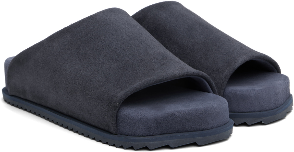 YUME YUME Navy Finn Slider Sandals