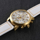 Polanti Rogue Chronograph Quartz White Dial Mens Watch RG0001W-YG