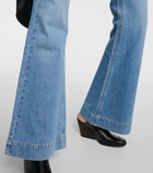 Stella McCartney High-rise flared jeans