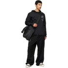 Y-3 Black Padded Weekender Duffle Bag