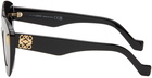 LOEWE Black Retro Screen Sunglasses