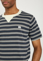 Wales Bonner Song Striped Fine-knit Wool-blend T-shirt Multicoloured 1