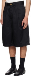 WILLY CHAVARRIA Black Borracho Shorts