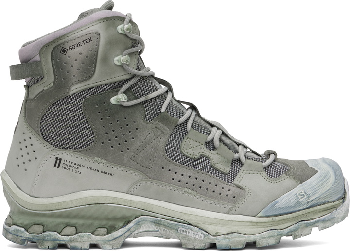 Photo: 11 by Boris Bidjan Saberi Green Salomon Edition 2 GTX Boots