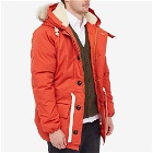 Nigel Cabourn Men's Everest Parka Jacket in Orange