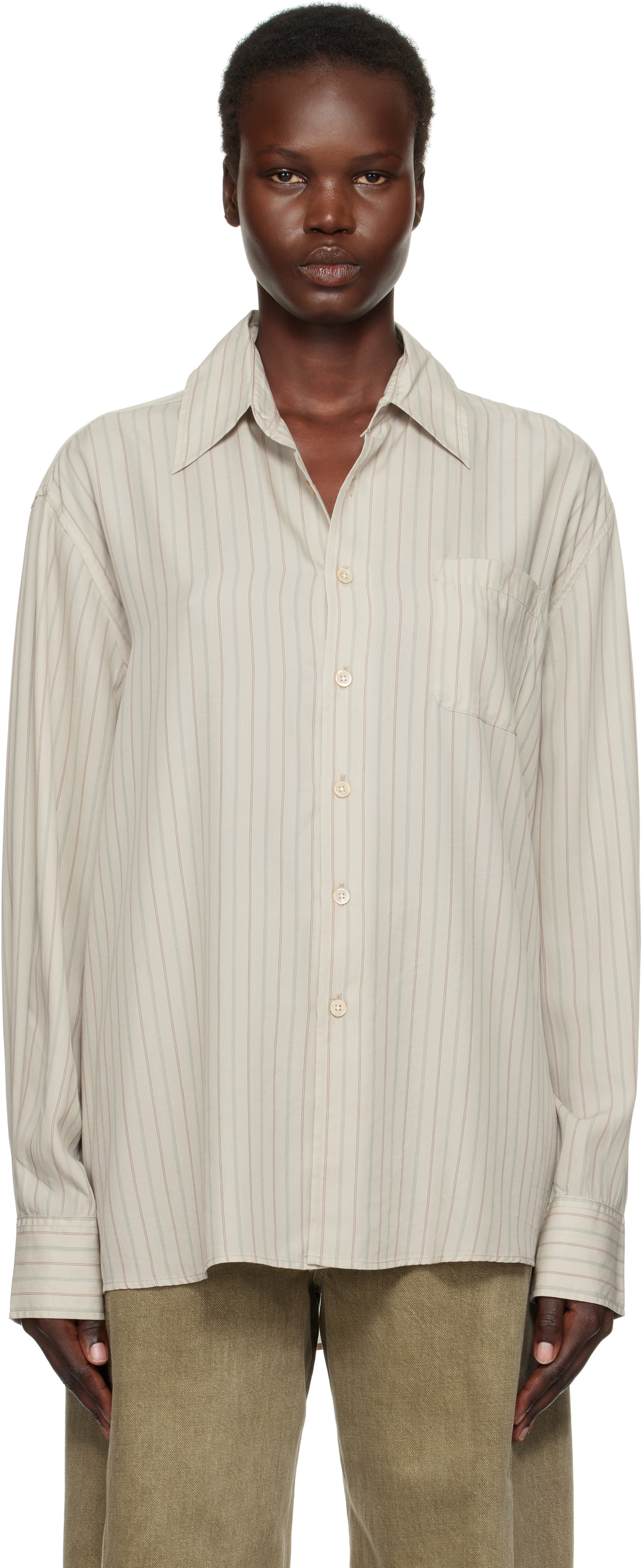 OUR LEGACY Gray Above Shirt Our Legacy