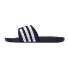 adidas Originals Navy and White Adissage Sandals