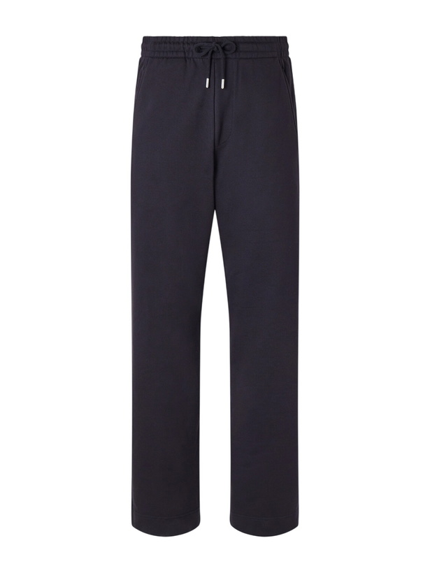 Photo: Dries Van Noten - Cotton-Jersey Sweatpants - Blue