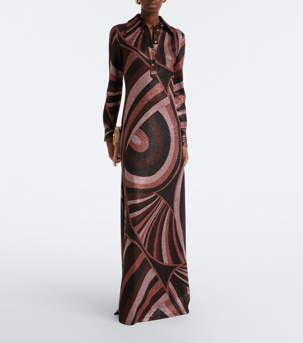Pucci Iride Lurex® jersey gown