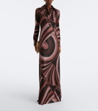Pucci Iride Lurex® jersey gown