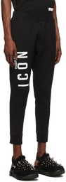 Dsquared2 Black 'Icon' Lounge Pants