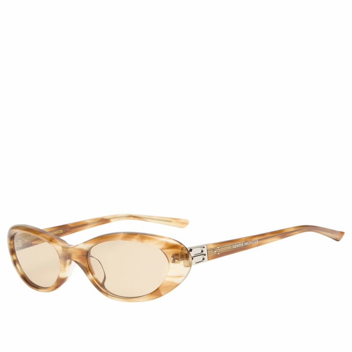 Photo: Gentle Monster Cinnamon Sunglasses in Tortoise/Black 