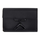 Kenzo Black Mini K Trifold Wallet