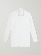 Charvet - Cotton-Herringbone Shirt - White