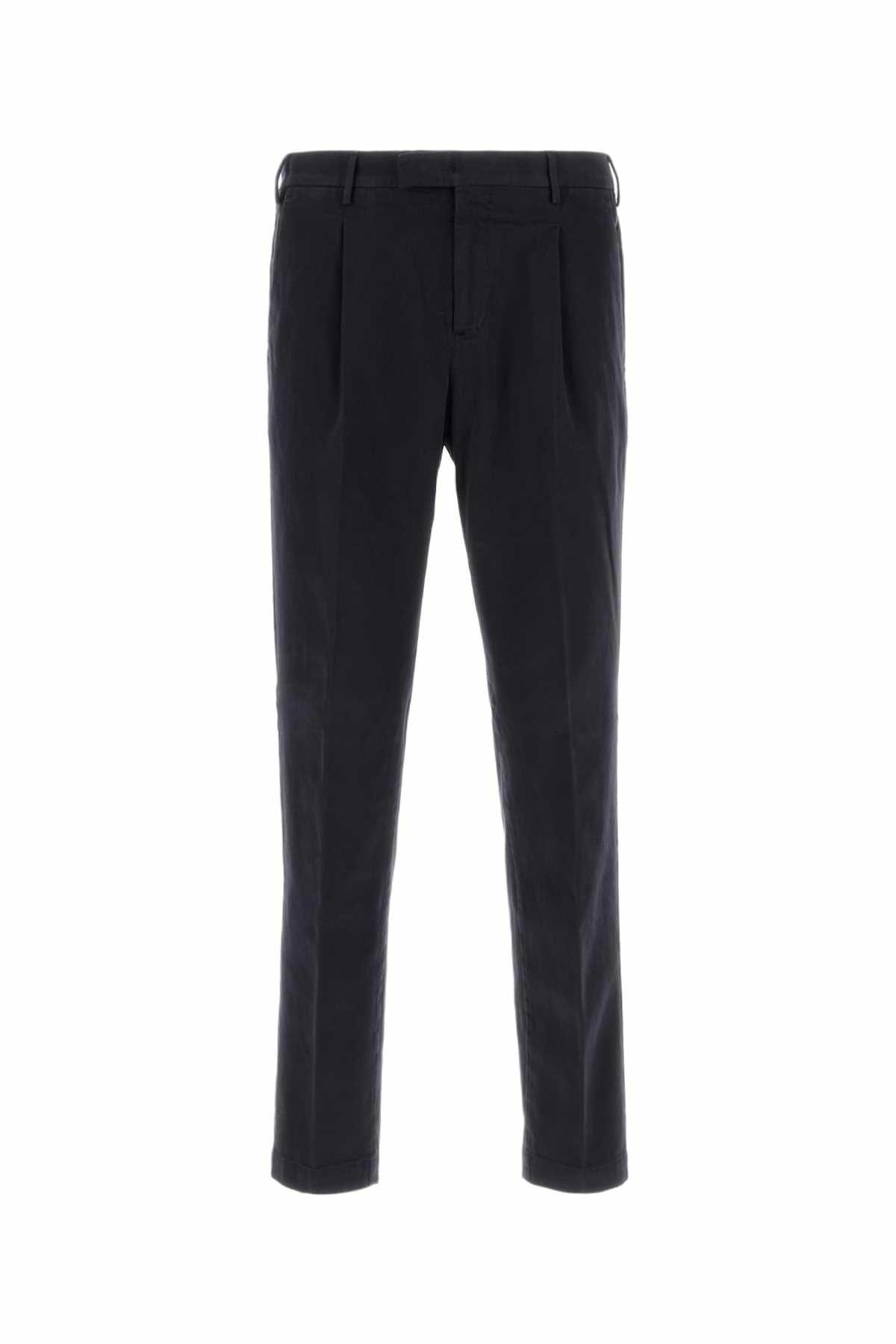 PT Torino Dark Blue Stretch Cotton Pant