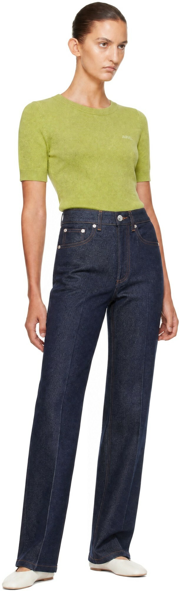 A.P.C. Blue Domino Jeans