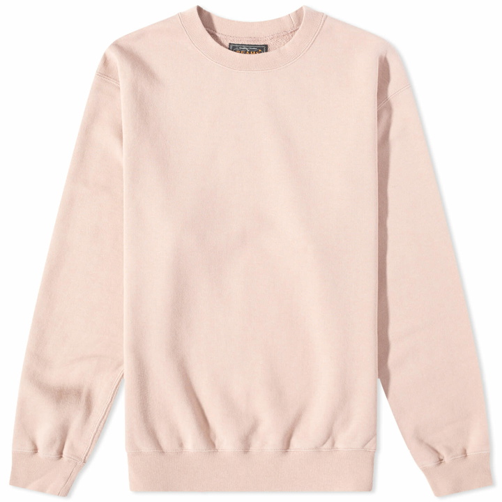 Photo: Beams Plus Men's Made in Japan Crew Neck in Pink