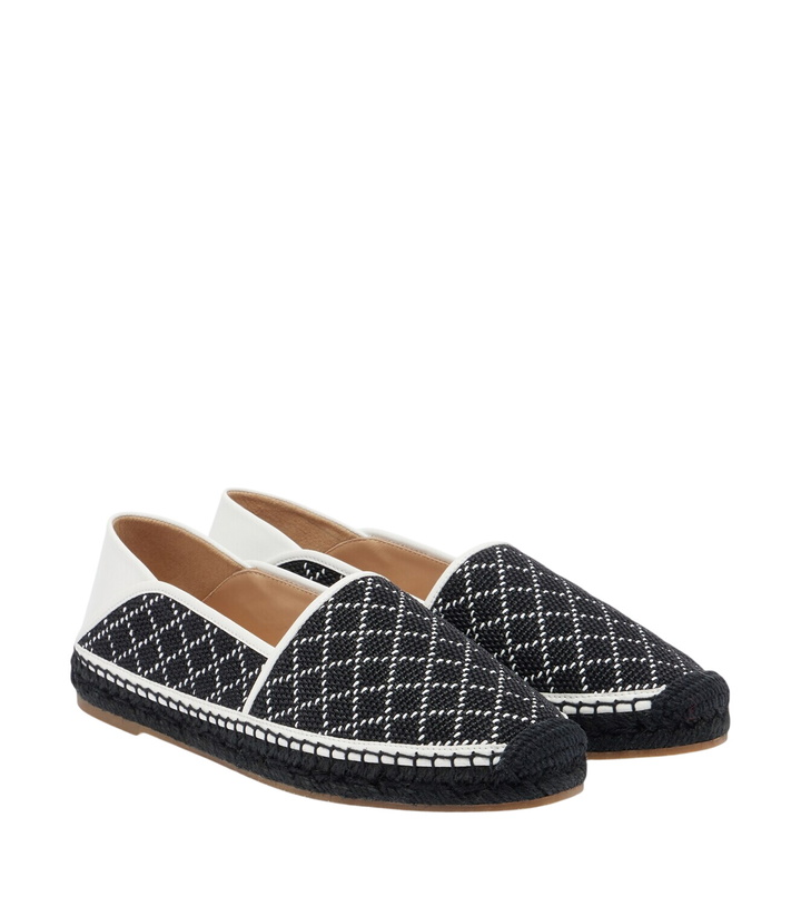 Photo: Manolo Blahnik Espadra raffia-effect espadrilles