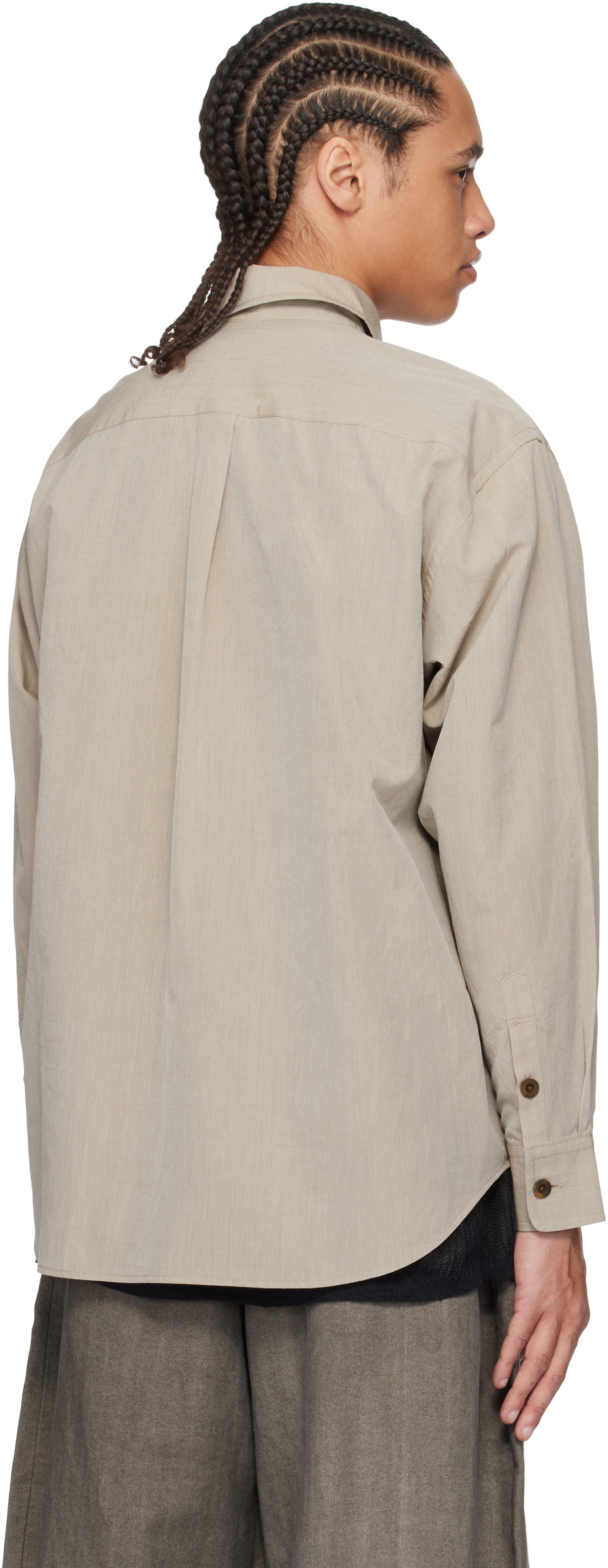Aviva Jifei Xue Beige Easy Shirt