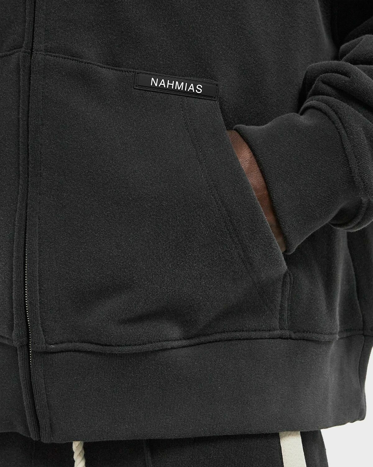 Nahmias Nahmias Zip-Up Hoodie Black Mens Hoodies/Zipper