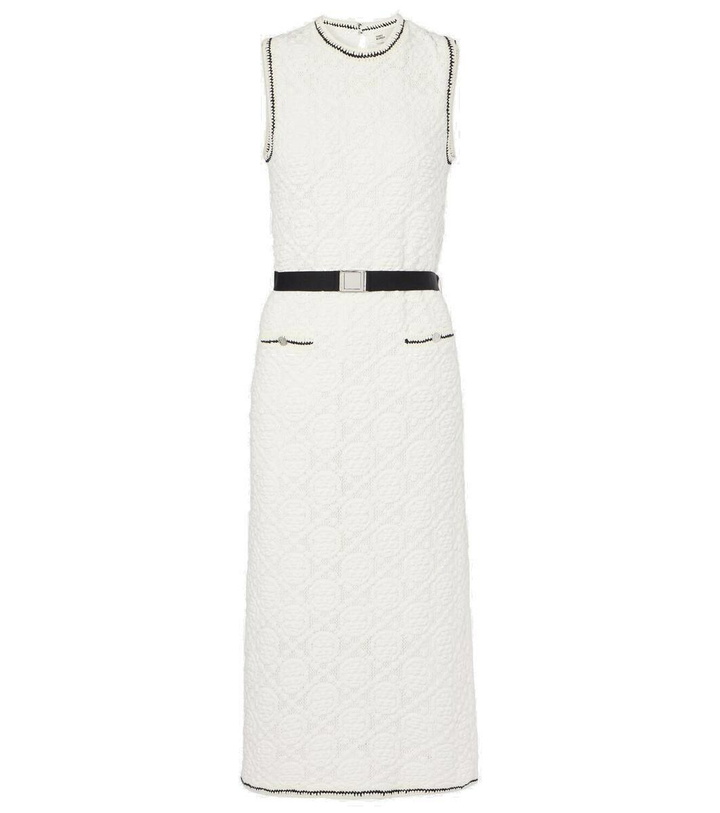 Photo: Tory Burch Belted cotton midi dress