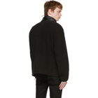 RAINS Black Fleece Jacket