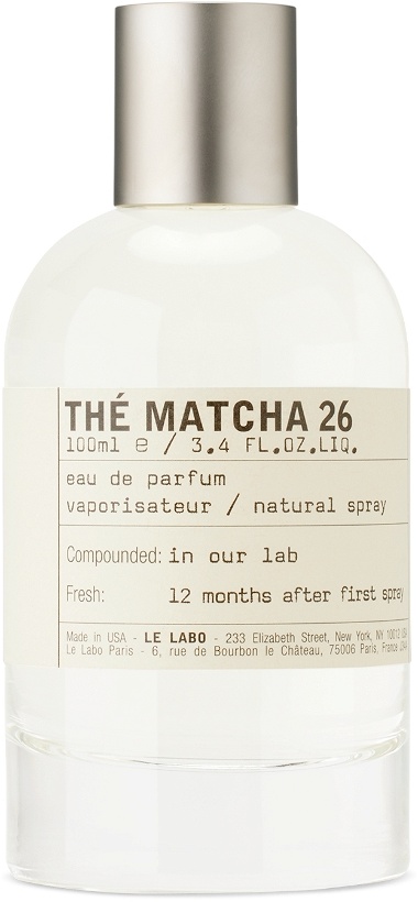 Photo: Le Labo Thé Matcha 26 Eau de Parfum, 100 mL