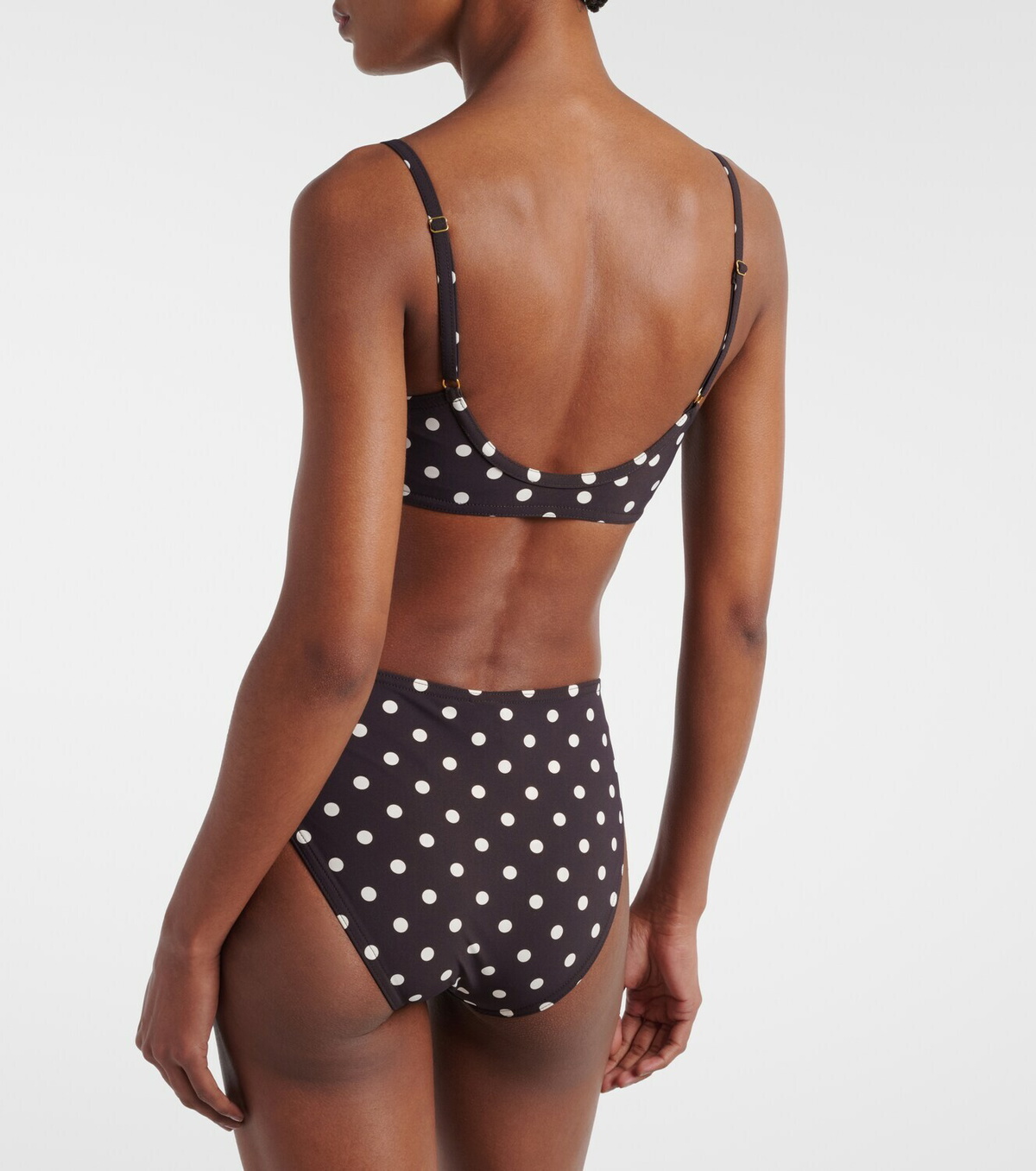 Karla Colletto Polka-dot bikini bottoms