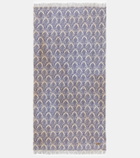 The House of Lyria Tormento linen and cotton-blend tablecloth