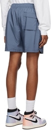 Nike Blue Embroidered Shorts