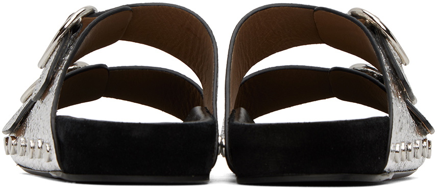 Isabel Marant Silver Lennyo Sandals Isabel Marant