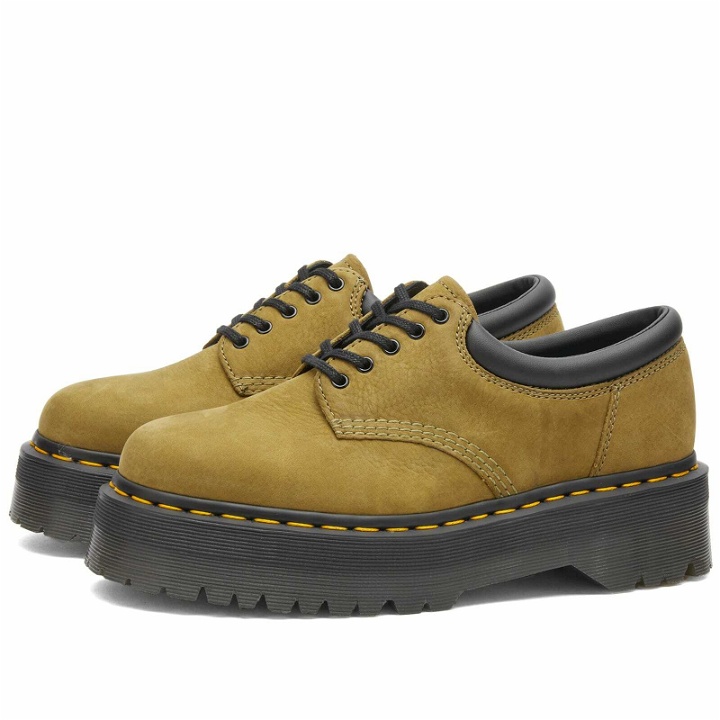 Photo: Dr. Martens Women's 8053 Quad Tumbled Shoes in Green
