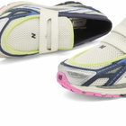 New Balance 1906 Loafer Sneaker in Silver Metallic/Nb Navy/Pink Heat