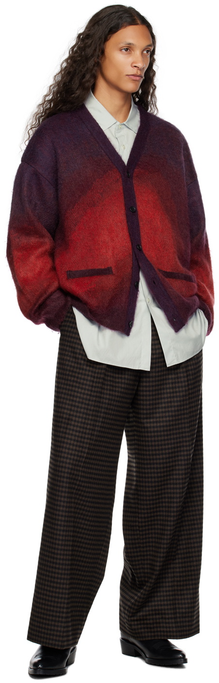 stein Brown & Black Check Trousers