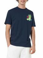 MC2 Saint Barth Man Cotton T-shirt With Cryptopuppets Mojito Front And Back Placed Print | Cryptopuppets Special Edition
