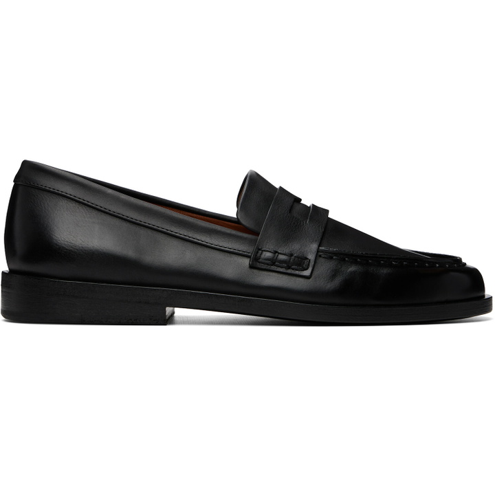 Photo: Marsèll Black Mocasso Leather Loafers