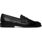 Marsèll Black Mocasso Leather Loafers