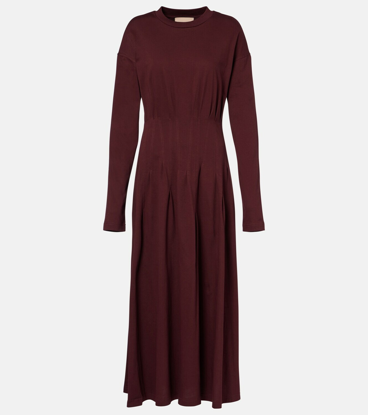 Plan C Cotton midi dress