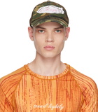 Raga Malak SSENSE Exclusive Khaki Camo Cap