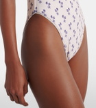 Montce Cynthia floral ruffled swimsuit